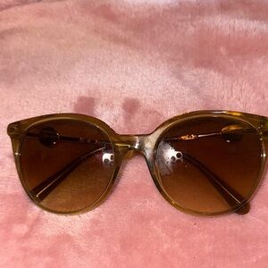 Stylish Ladies Yellow Versace Sunnies